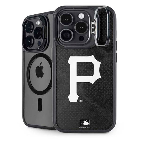 MLB Pittsburgh Pirates Dark Wash iPhone 14 Pro Kickstand Case